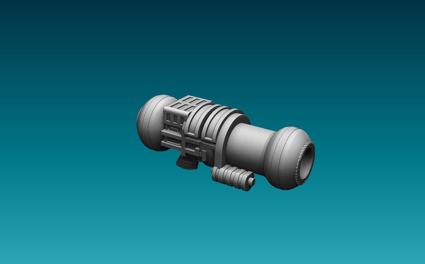 X-COM Terror From The Deep Weapons 1 3D print model_7