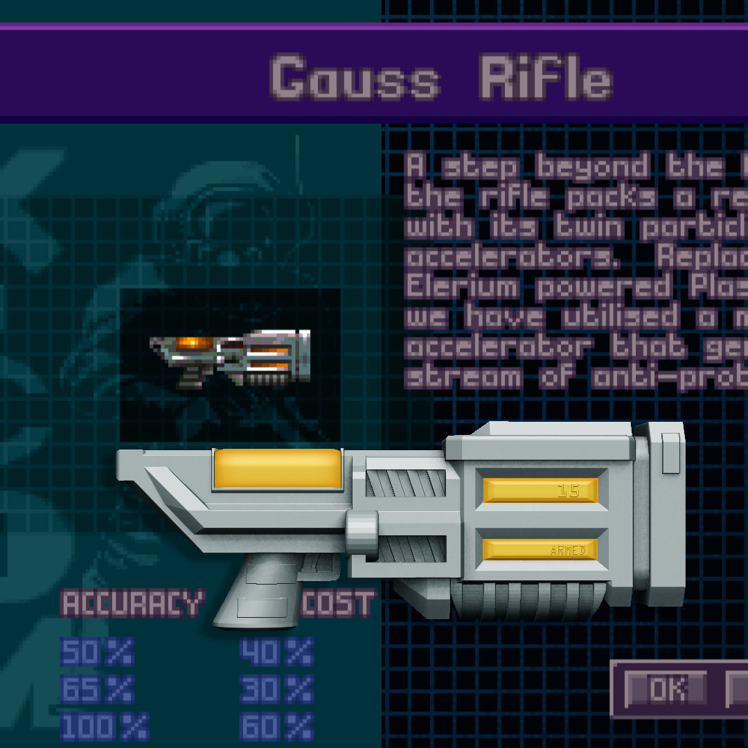 X-COM Terror From The Deep Weapons 1 3D print model_3