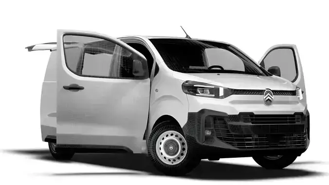 Citroen e Jumpy Tailgate Van L2 HQ Interior 2024