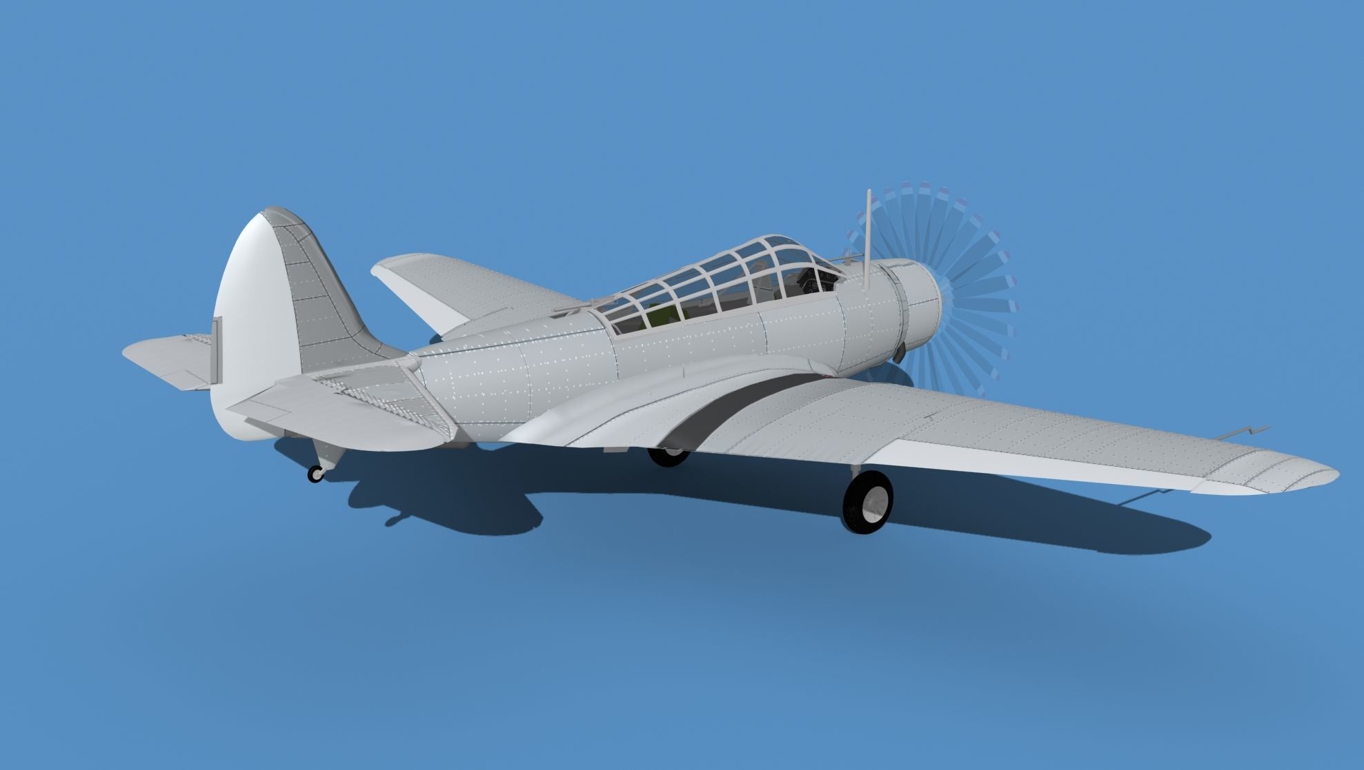 Douglas TBD-1 Devestator V00 3D model_11