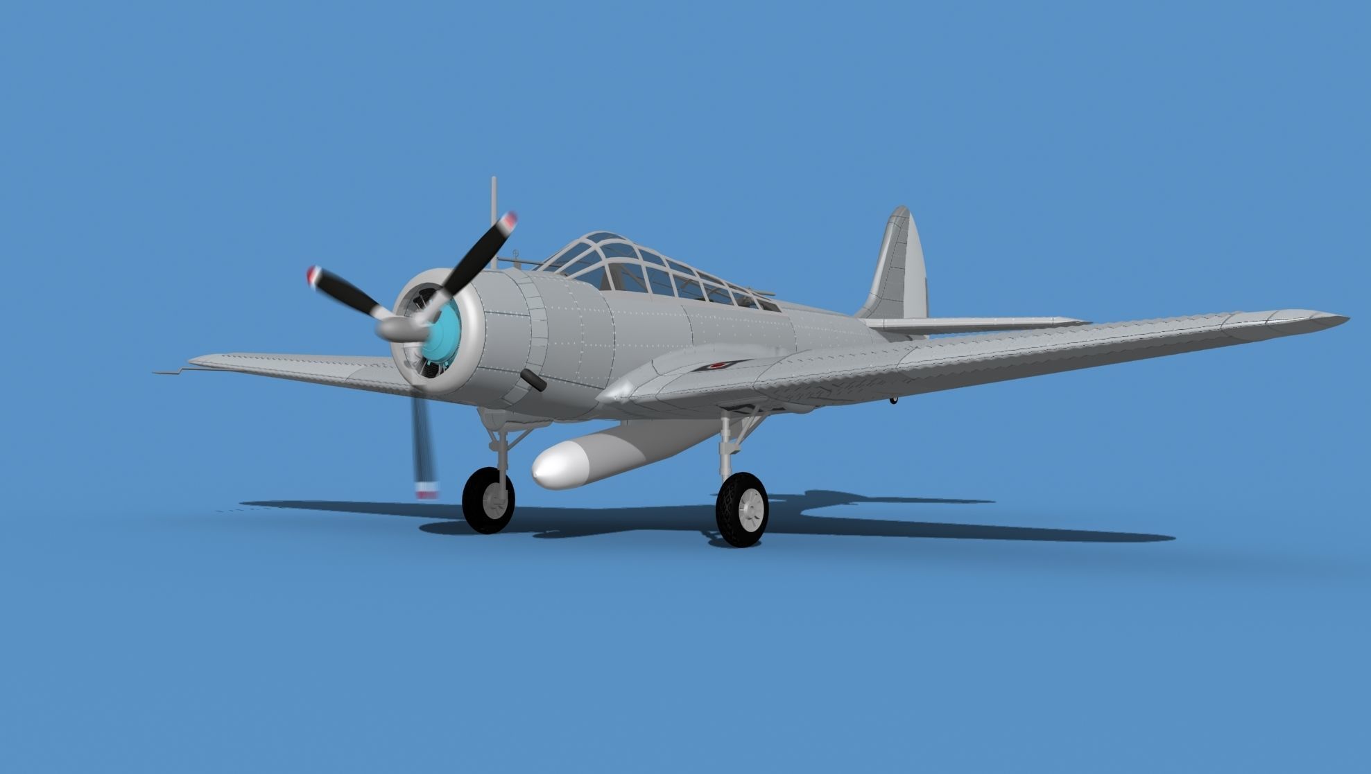 Douglas TBD-1 Devestator V00 3D model_6