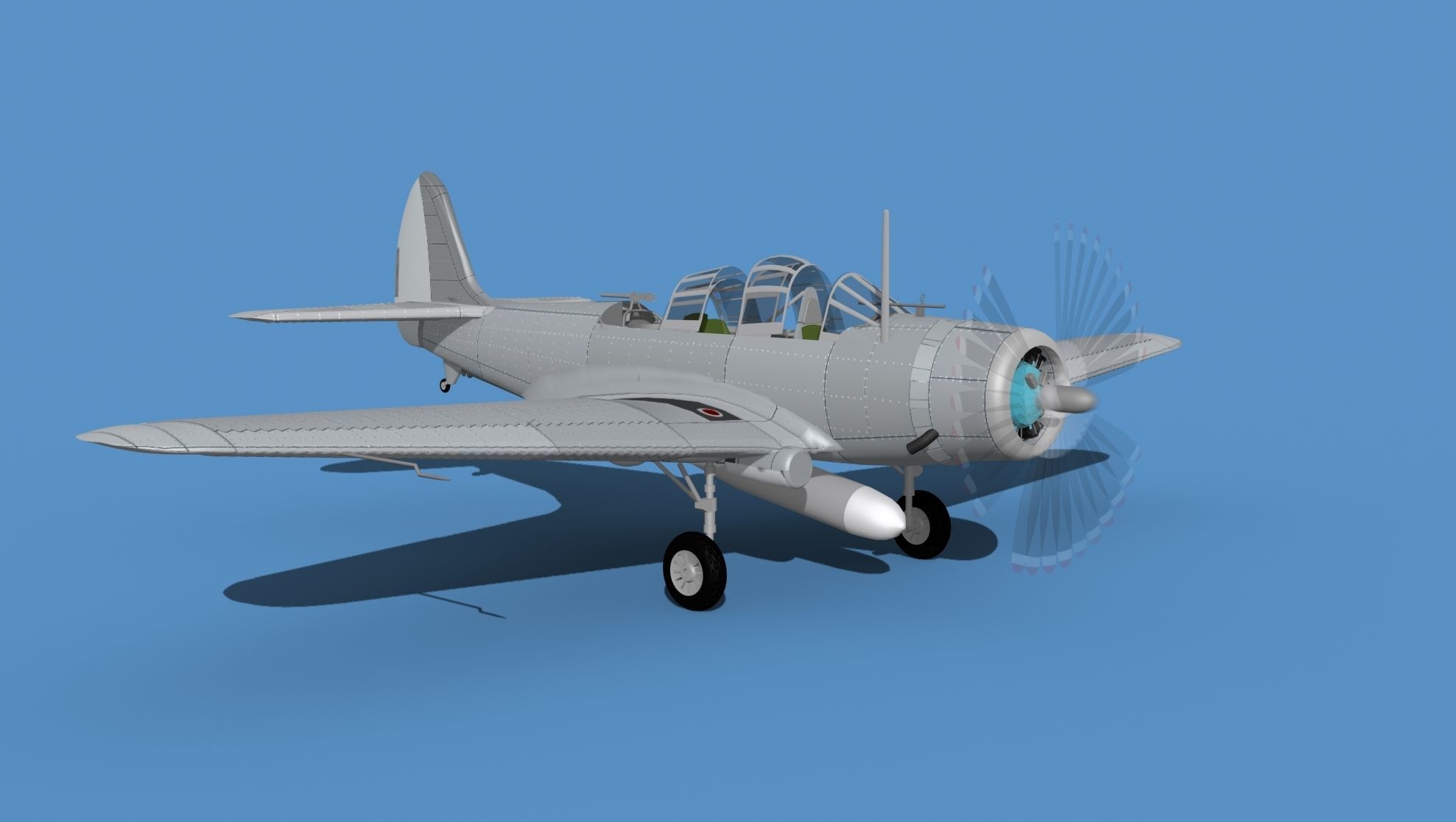 Douglas TBD-1 Devestator V00 3D model_1