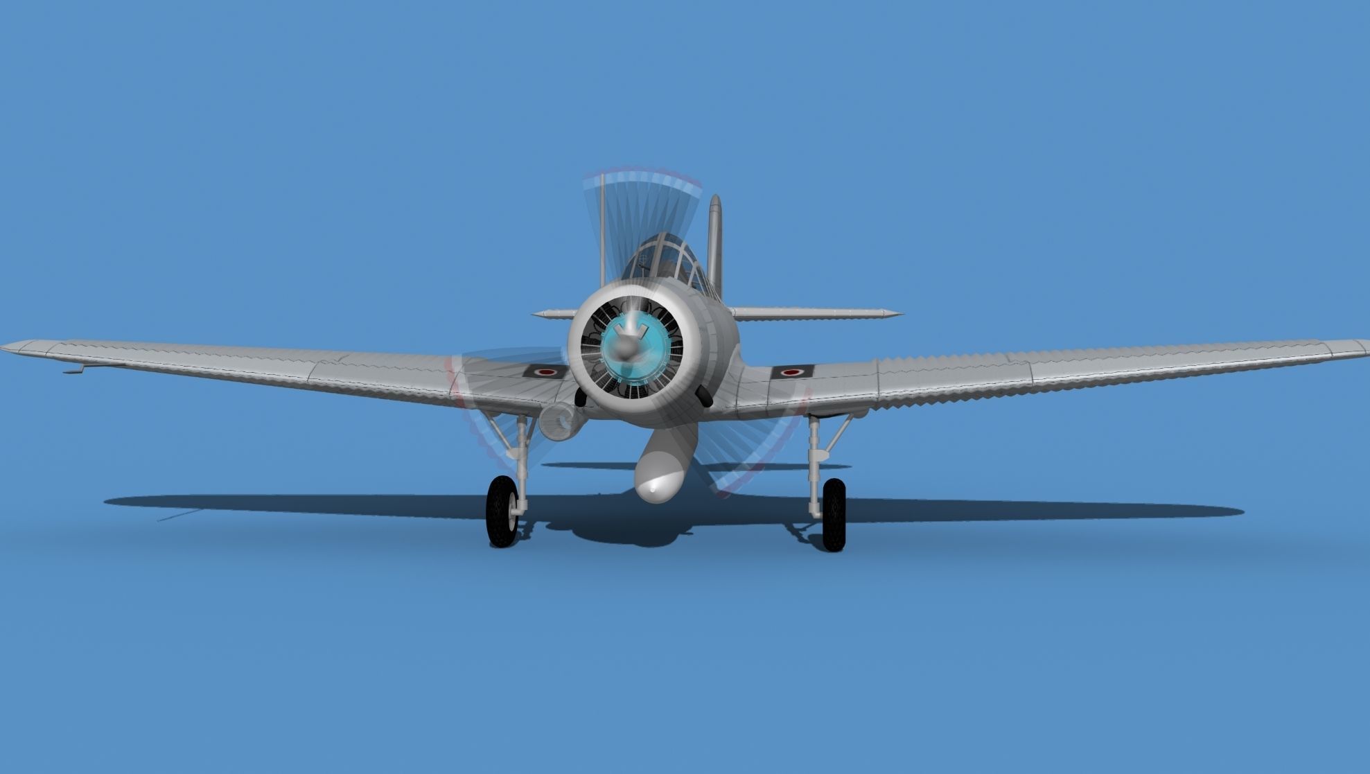 Douglas TBD-1 Devestator V00 3D model_7