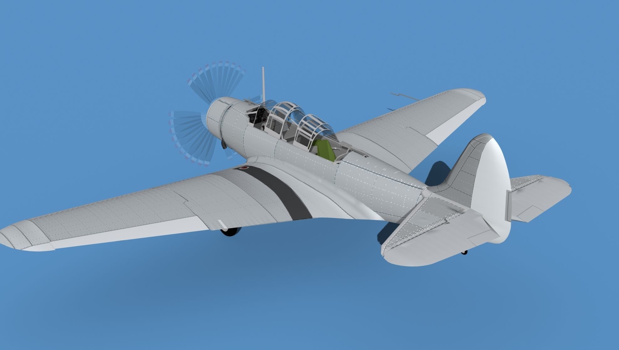 Douglas TBD-1 Devestator V00 3D model_3