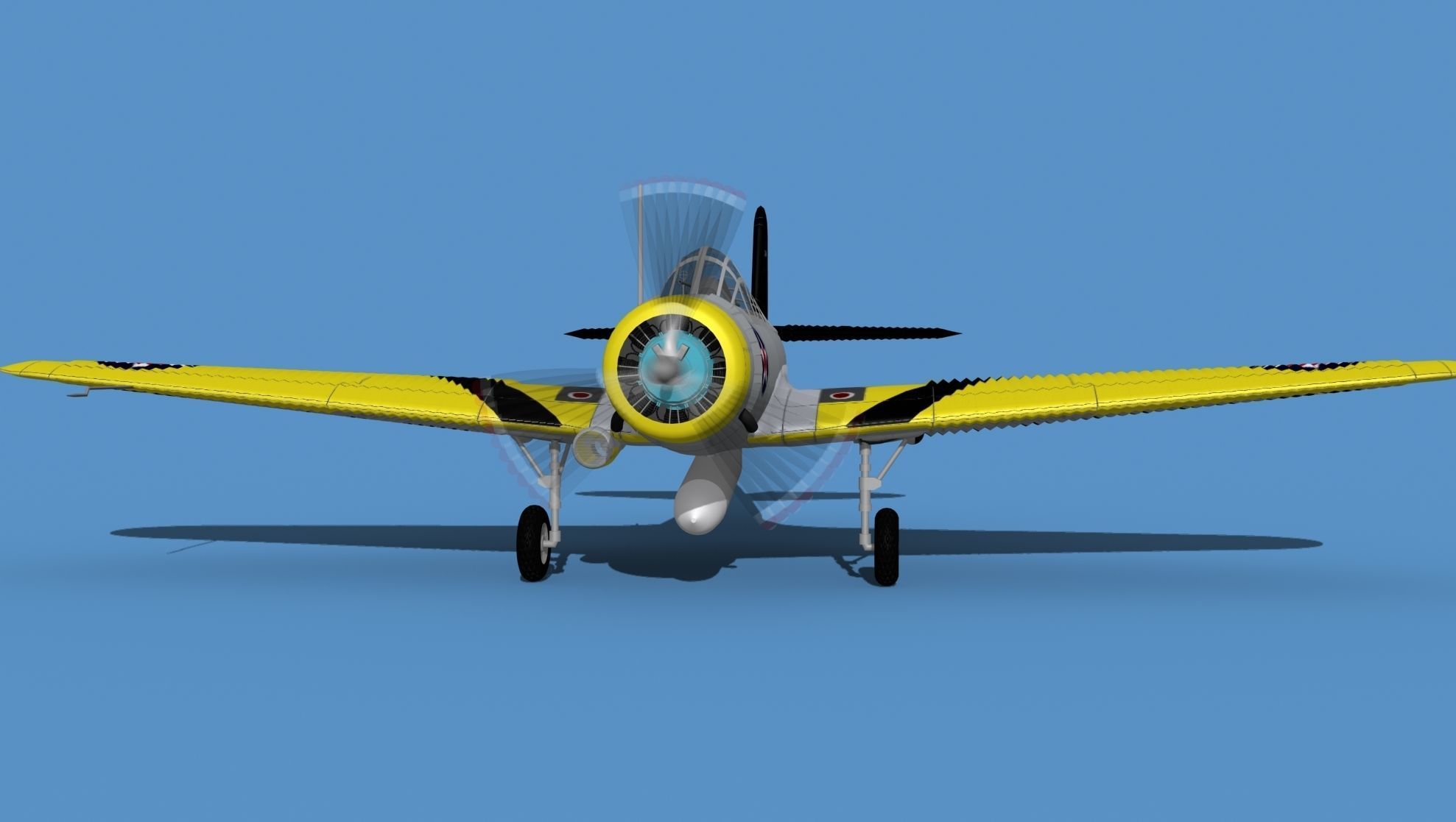 Douglas TBD-1 Devestator V01 3D model_1