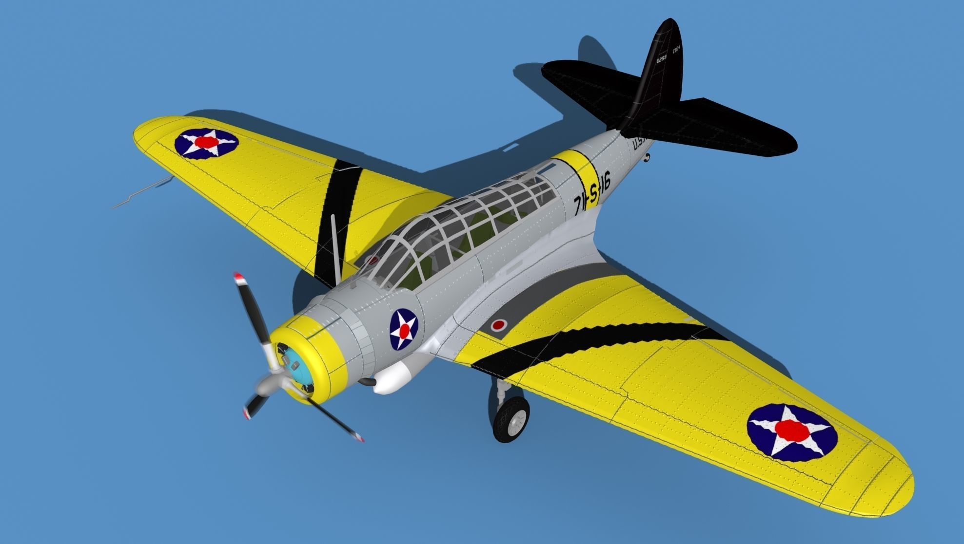 Douglas TBD-1 Devestator V01 3D model_10