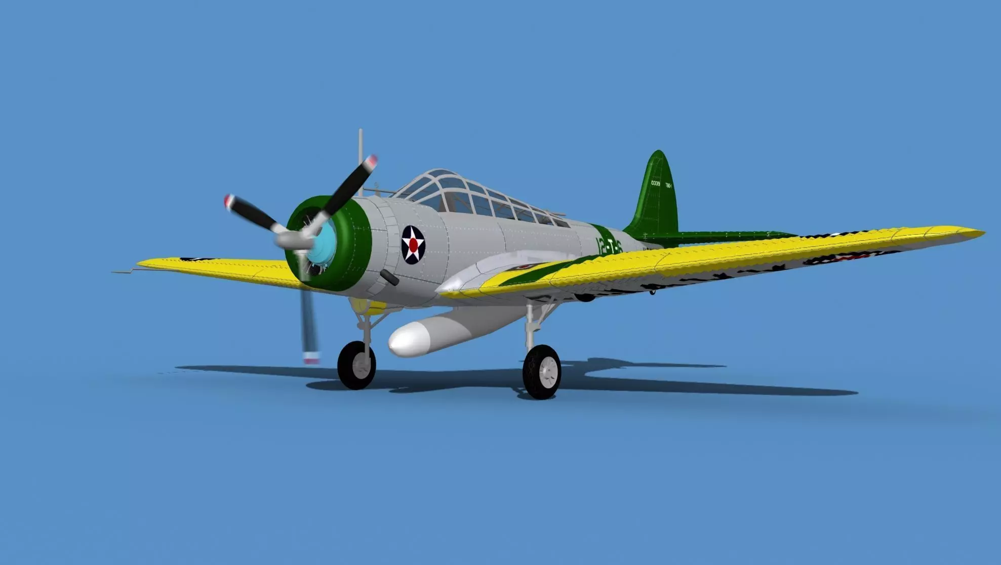 Douglas TBD-1 Devestator V05 3D model_0