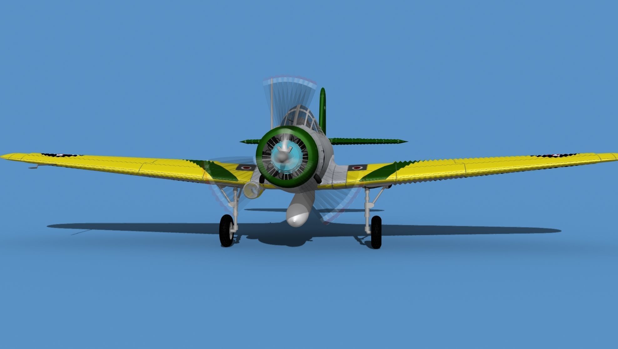 Douglas TBD-1 Devestator V05 3D model_1