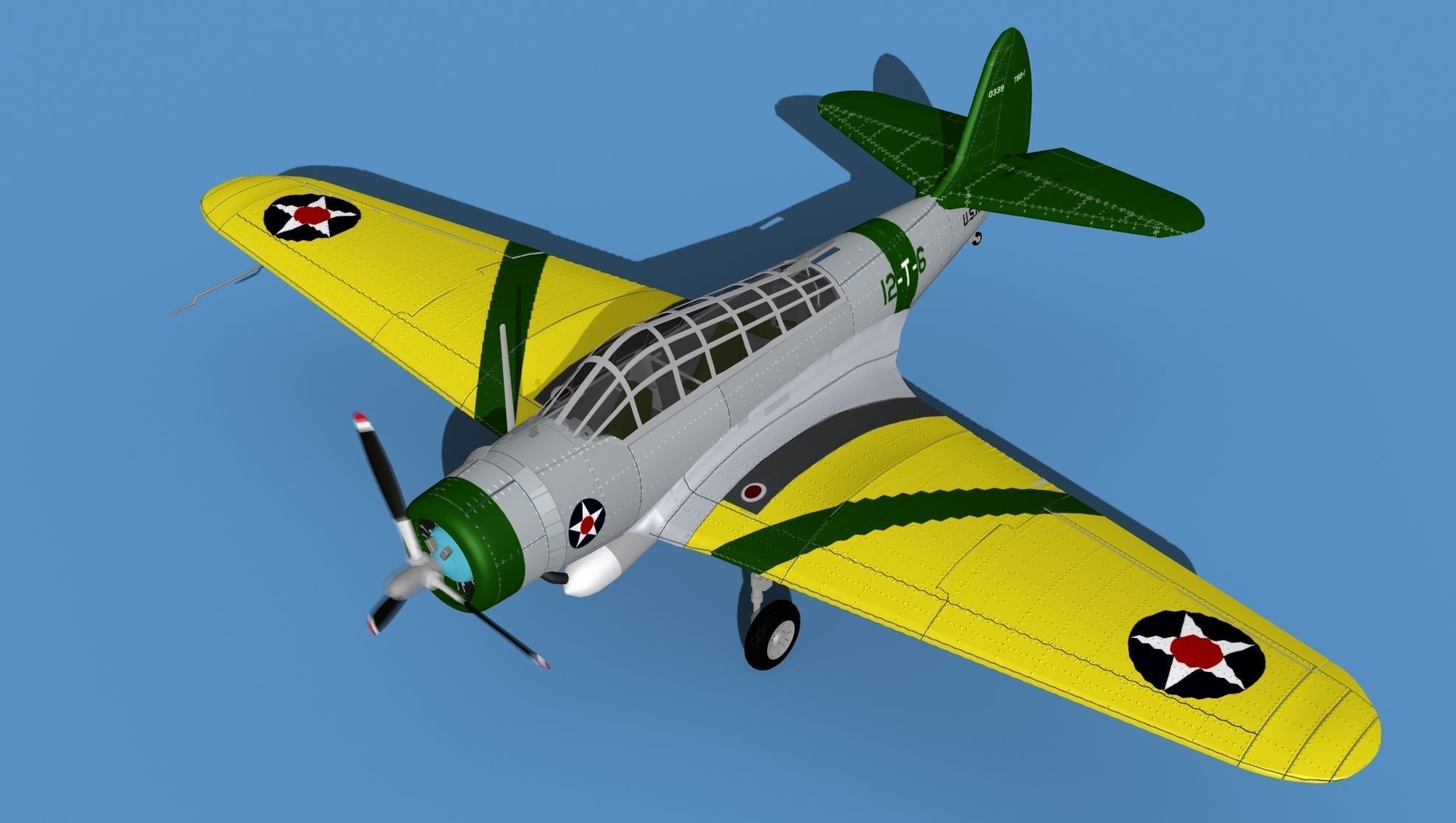 Douglas TBD-1 Devestator V05 3D model_10