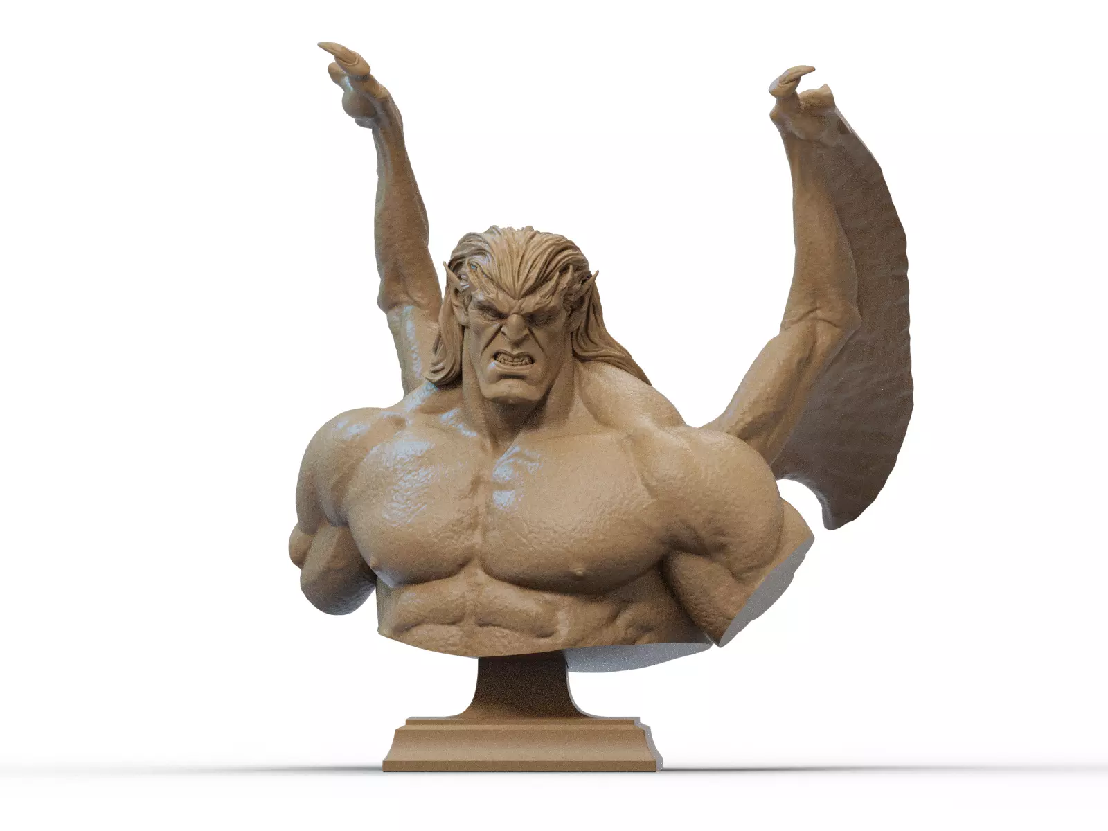GOLIATH Bust 3D Print 3D print model