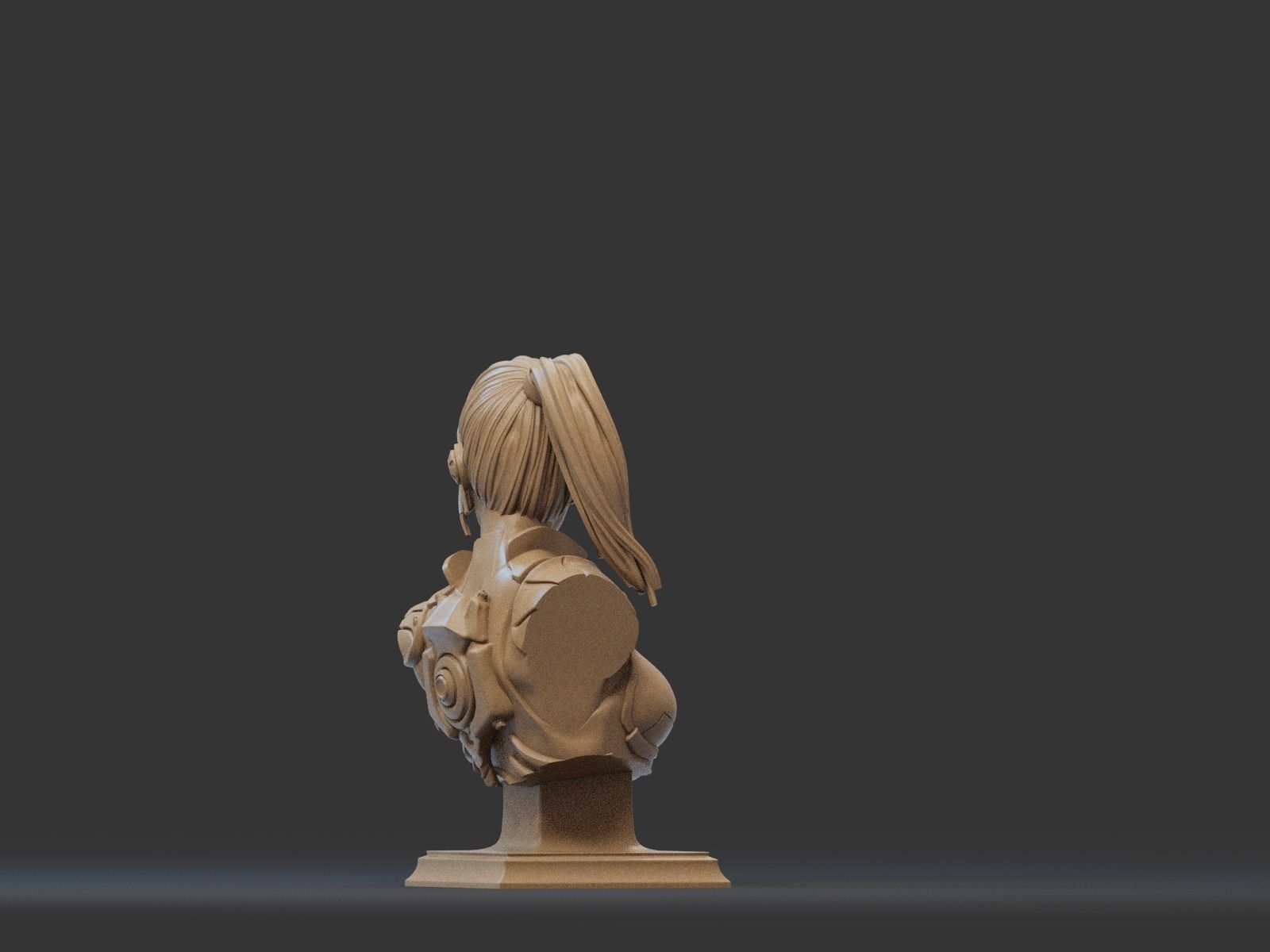 NOVA- STARCRAFT Bust 3D Print 3D print model_6