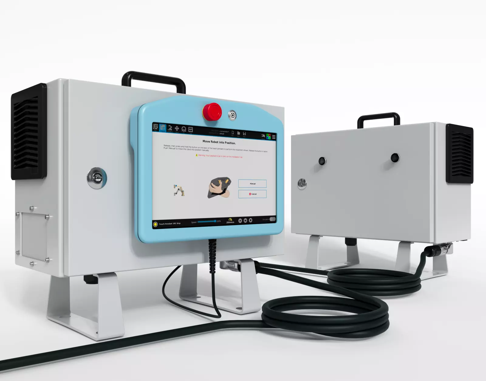 Robot Controller Operator 3D model_0