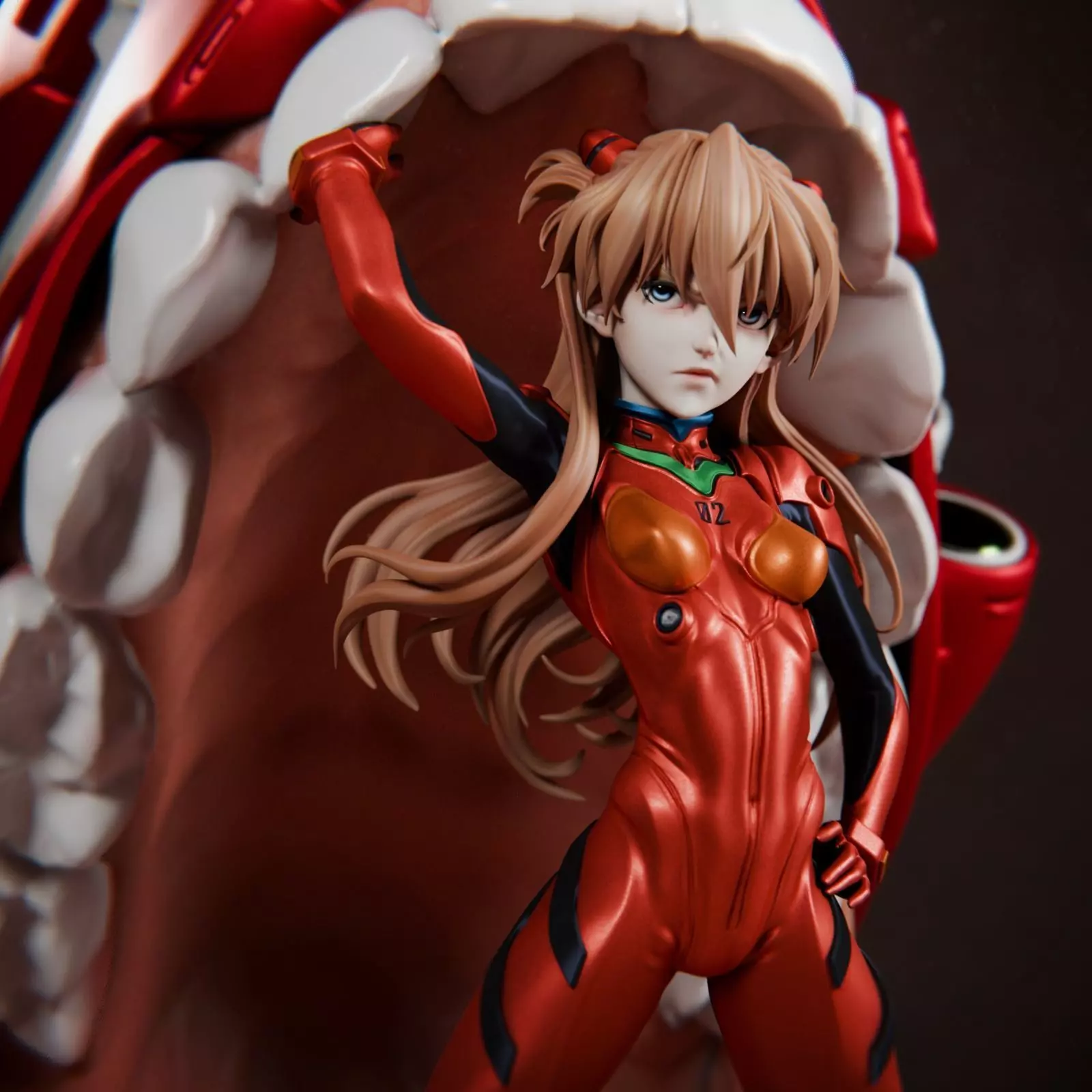 Asuka and Eva diorama 3D Print 3D print model_0