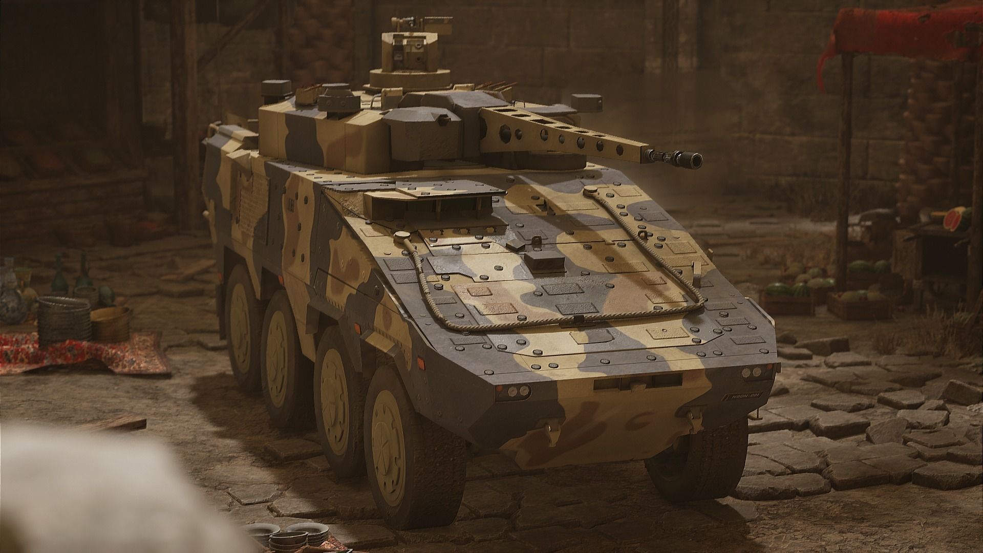 Boxer CRV Low-poly 3D model_6