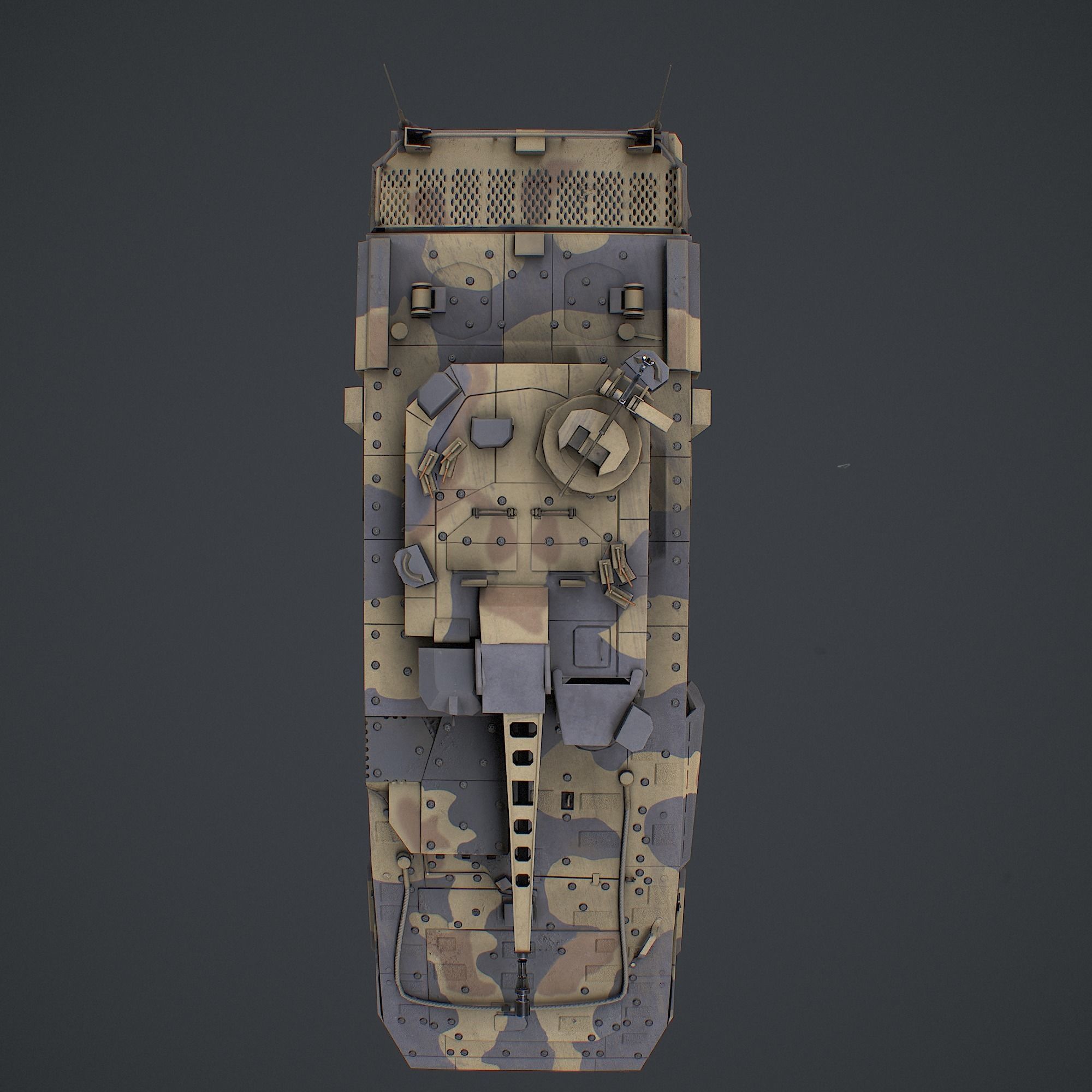 Boxer CRV Low-poly 3D model_4