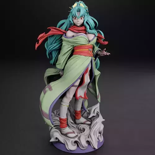 Tomoe - Tsukimichi 3D print model