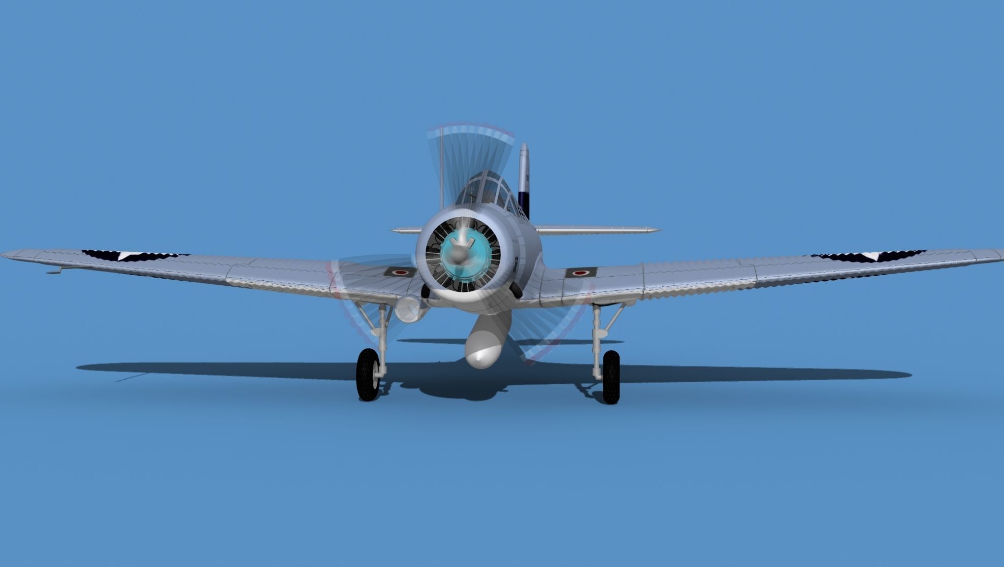 Douglas TBD-1 Devestator V12 3D model_1