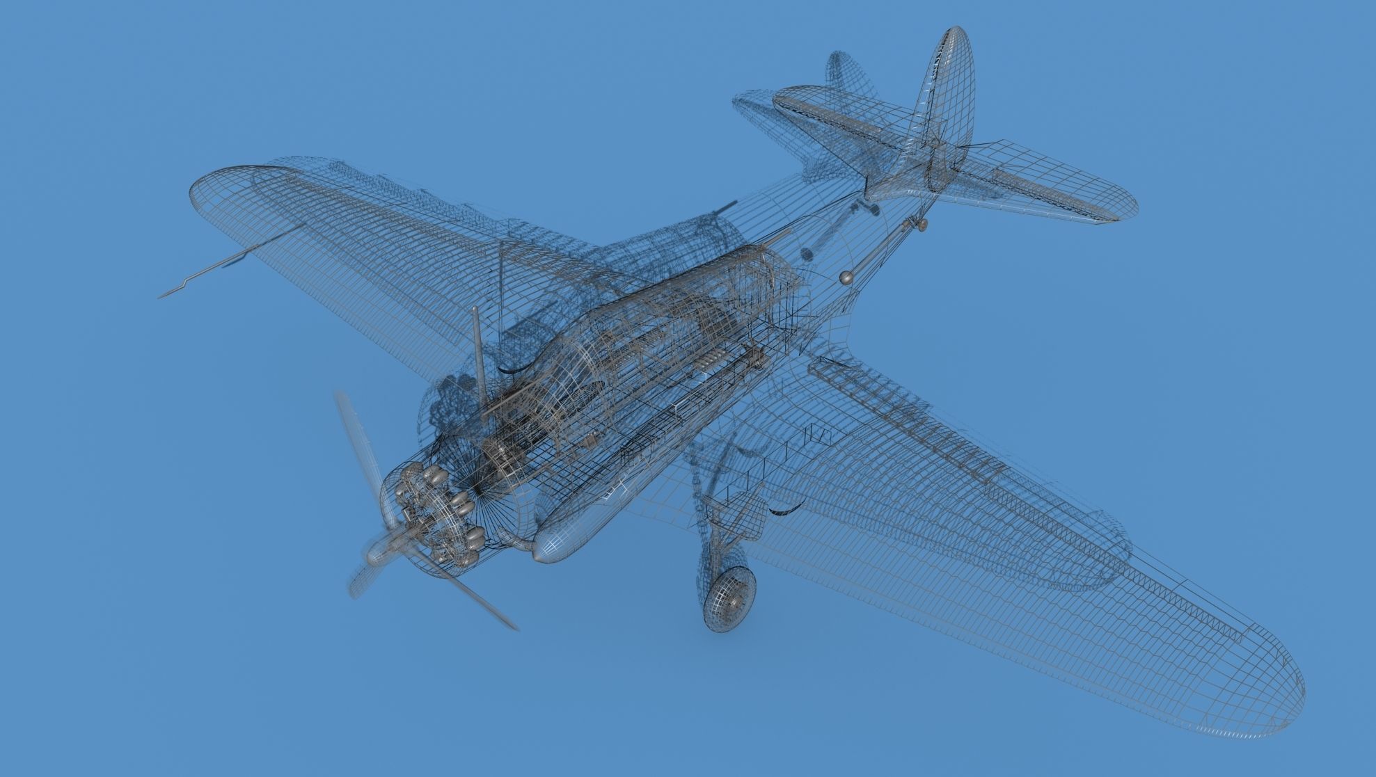 Douglas TBD-1 Devestator V12 3D model_16