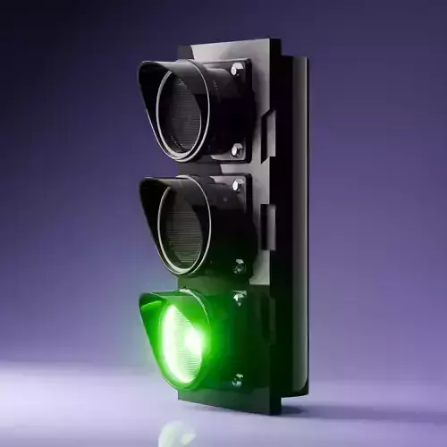 Traffic Signal 3d Model