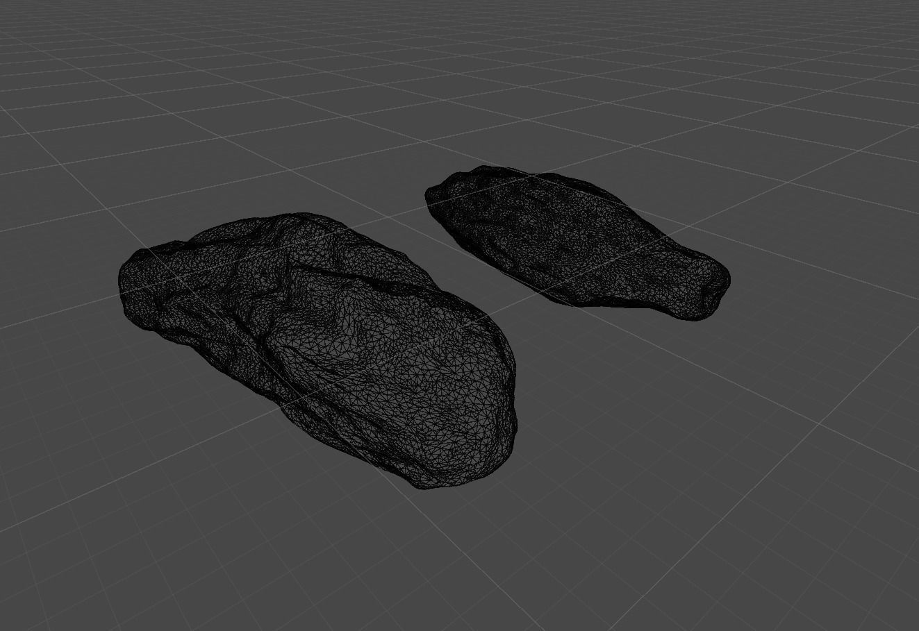 3DSCAN-Traditional Chinese Medicine-Fructus Terminaliae Chebulae Low-poly 3D model_4