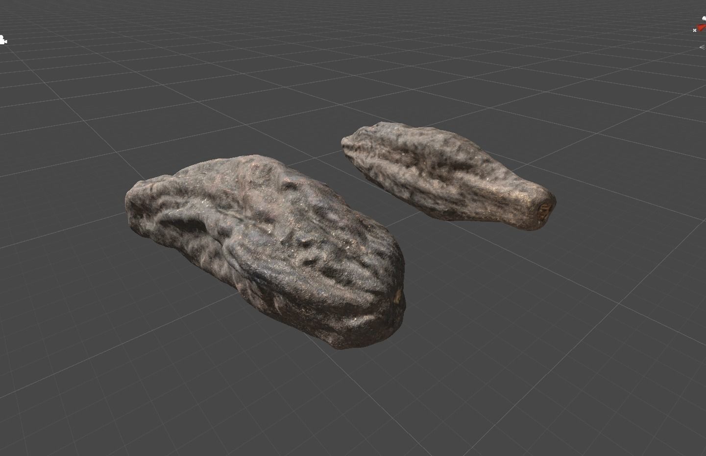 3DSCAN-Traditional Chinese Medicine-Fructus Terminaliae Chebulae Low-poly 3D model_3