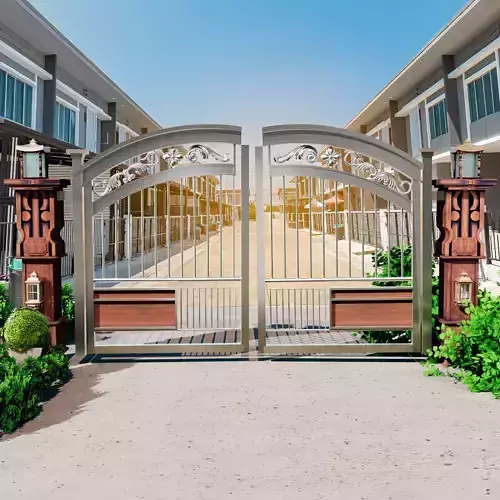 Outdoor Main Gate-2 with Metal Stainless steel
