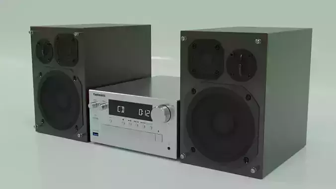 Compact stereo