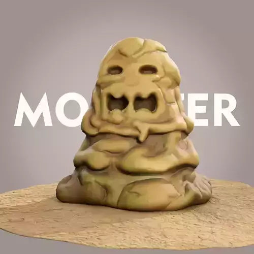 Land Monster -3D Game Ready Stylized