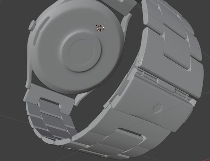 Smart Watch  3D model_3