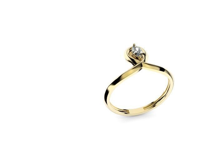 ring stone  3D print model_1