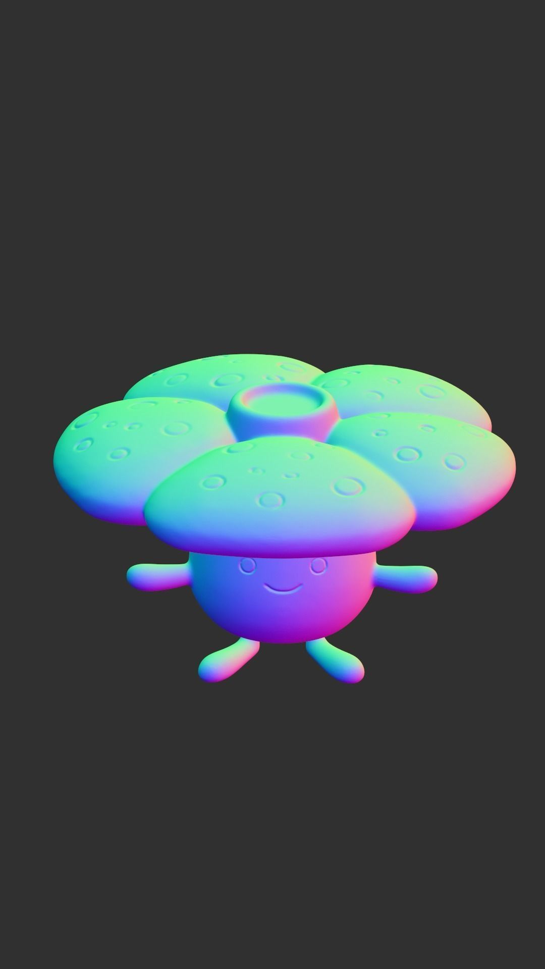 Vileplume Pokemon 3D print model_1