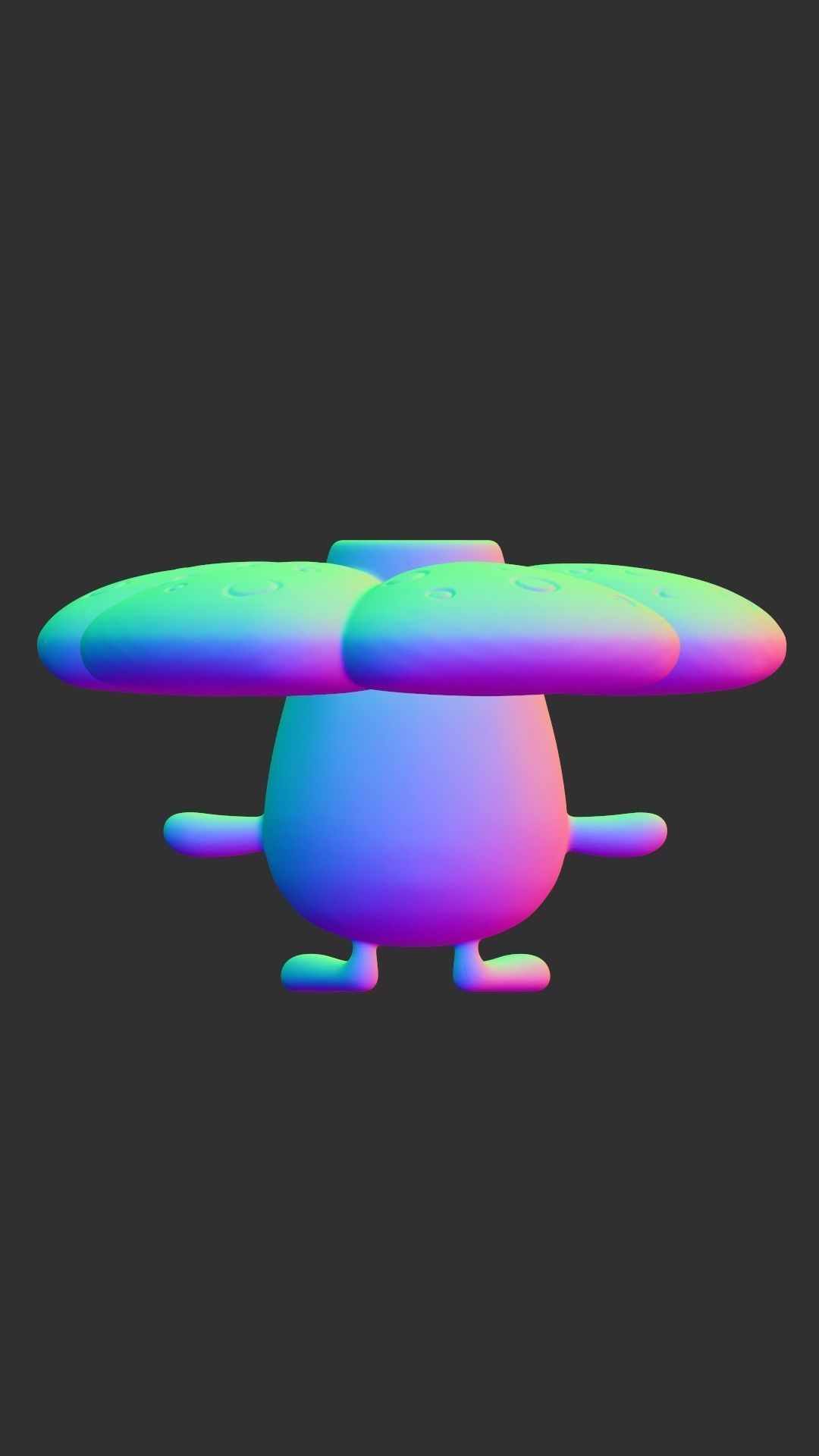 Vileplume Pokemon 3D print model_3