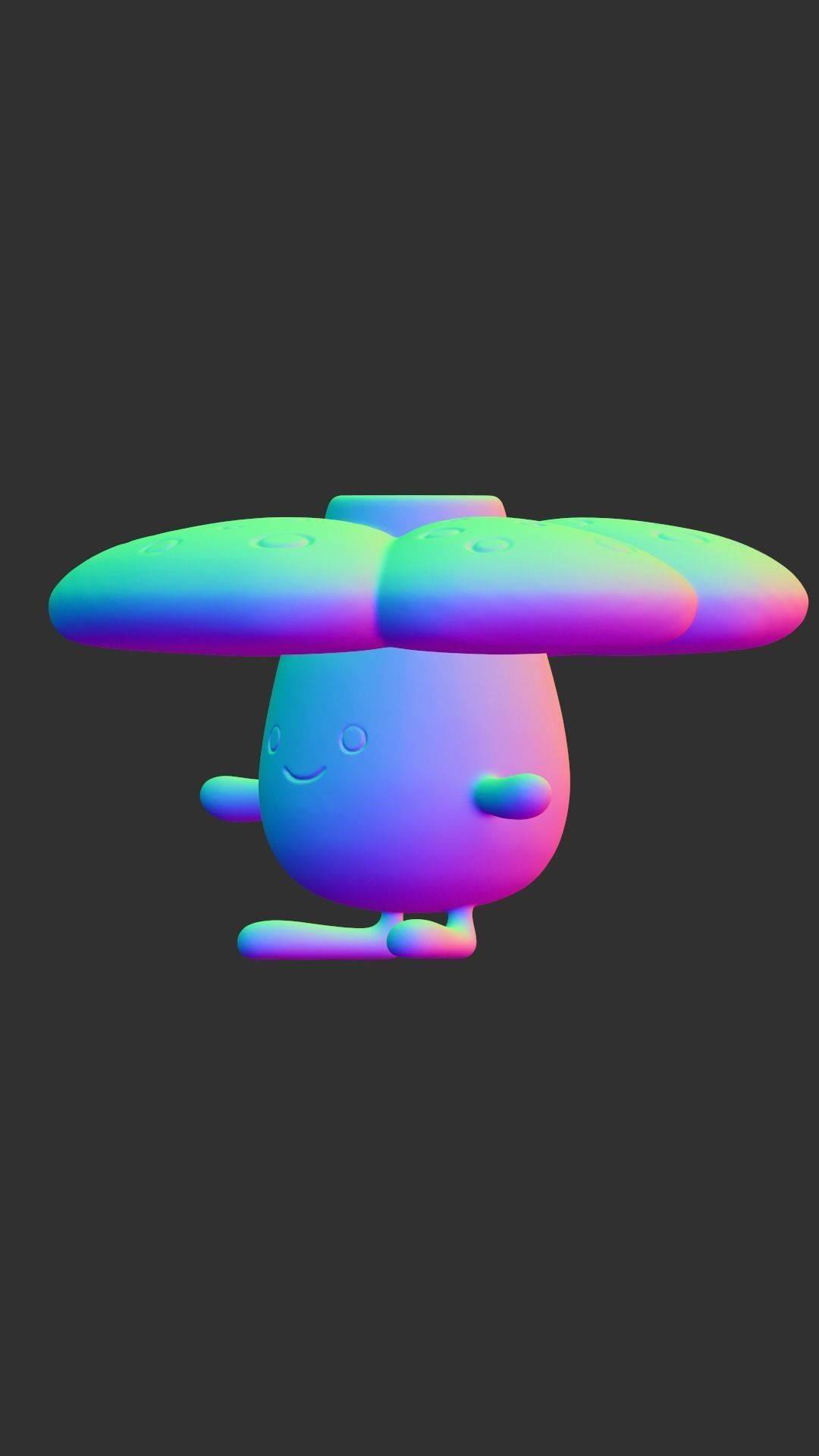 Vileplume Pokemon 3D print model_2