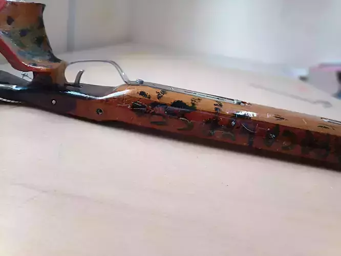  Integrated Trigger Guard and Reel Support 3D print model