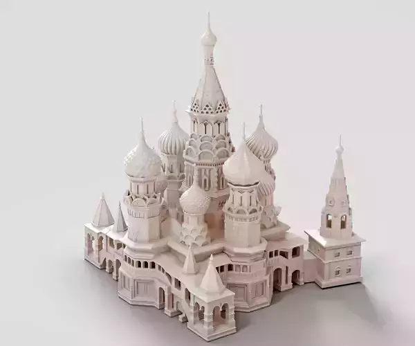 Saint Basils Cathedral printable model 3D print model
