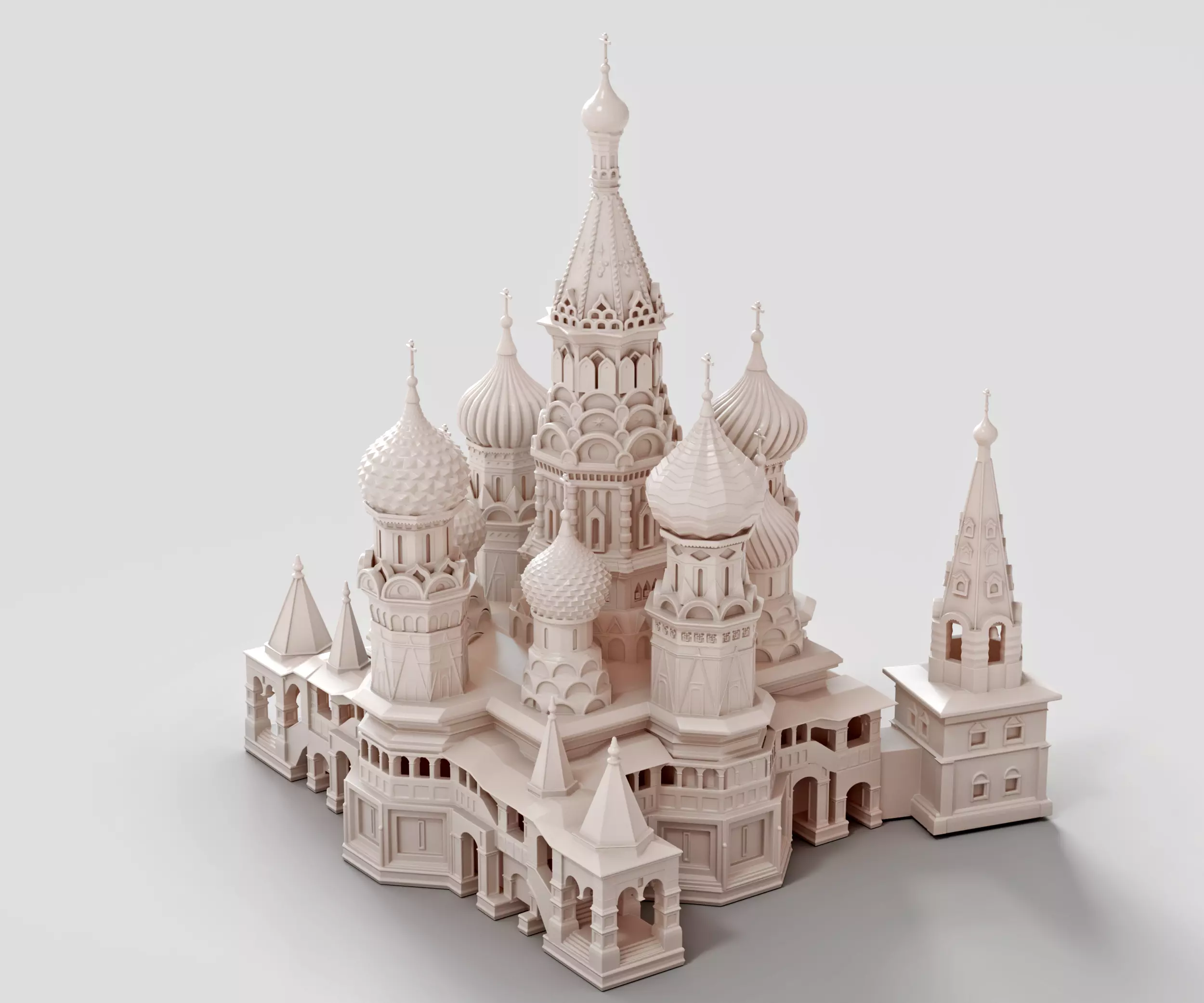 Saint Basils Cathedral printable model 3D print model_0