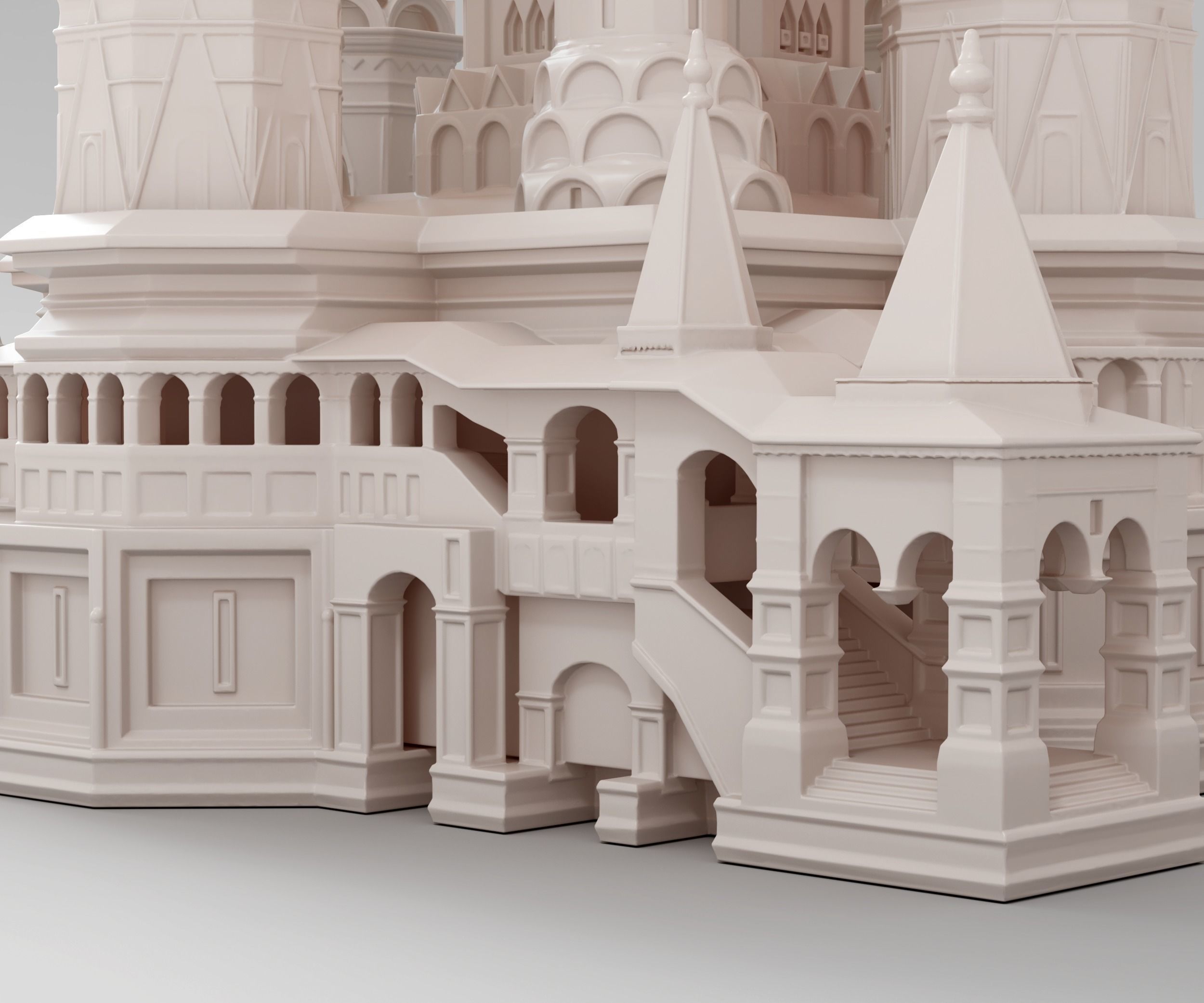 Saint Basils Cathedral printable model 3D print model_4