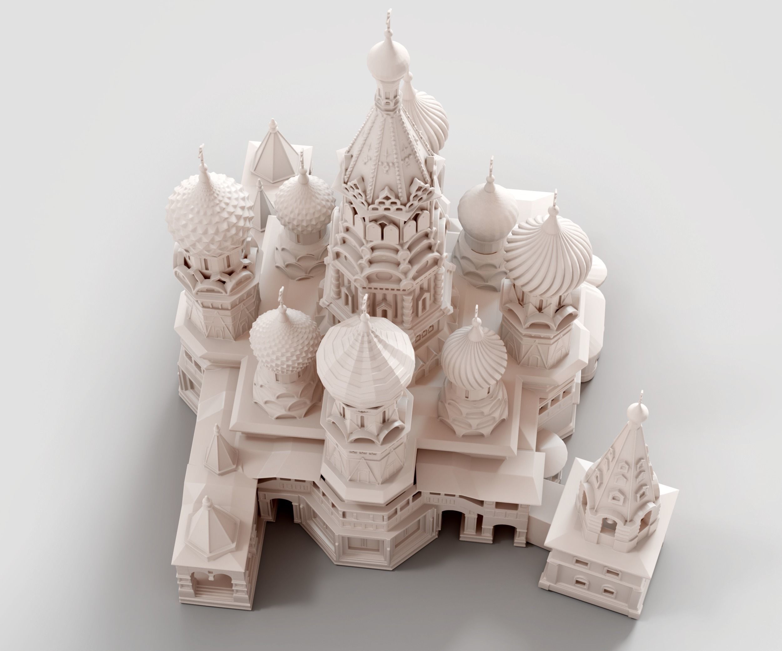 Saint Basils Cathedral printable model 3D print model_2