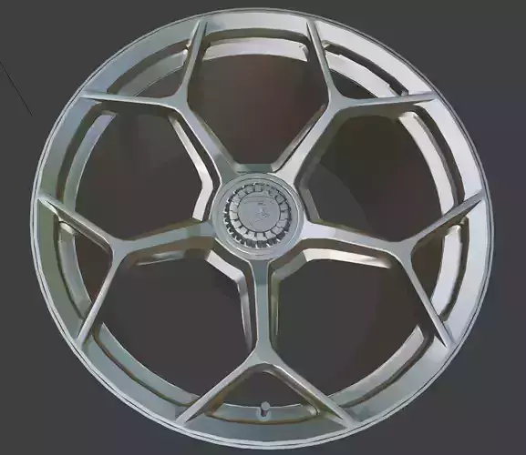 Huracan Performante Spyder OEM Wheels 3D Print Ready