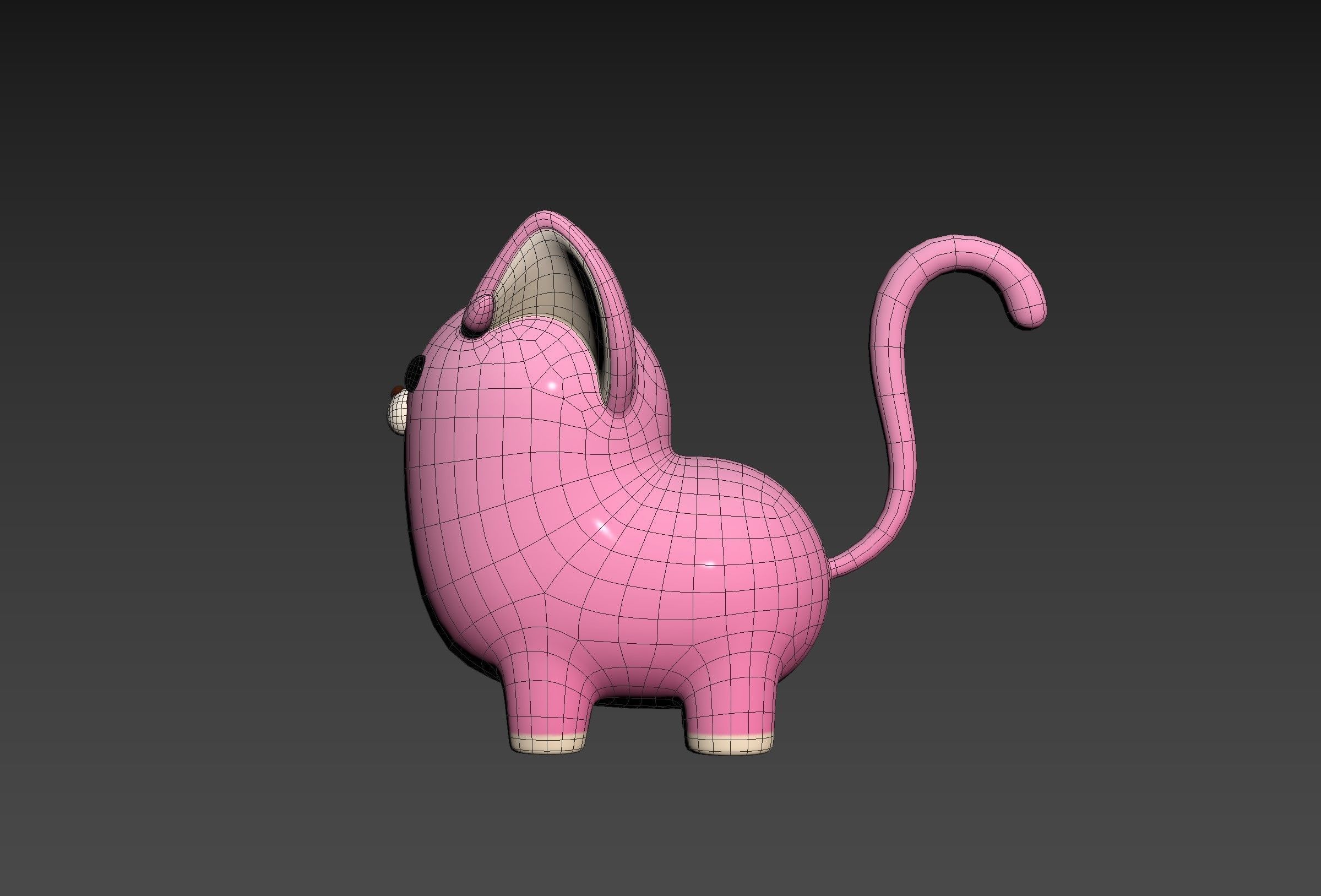 Monster Character 002 3D model_28