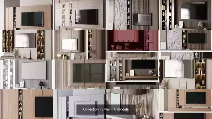 Collection Tv wall 
