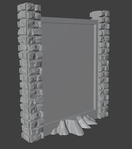 Magic the Gathering Single Card Display  Free 3D print model