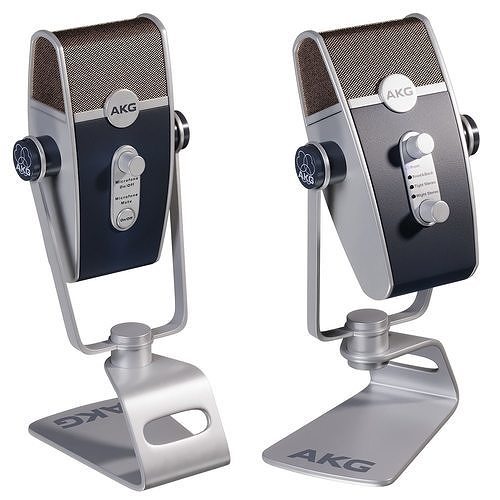 AKG LYRA ULTRA-HD MULTIMODE USB MICROPHONE 3D model