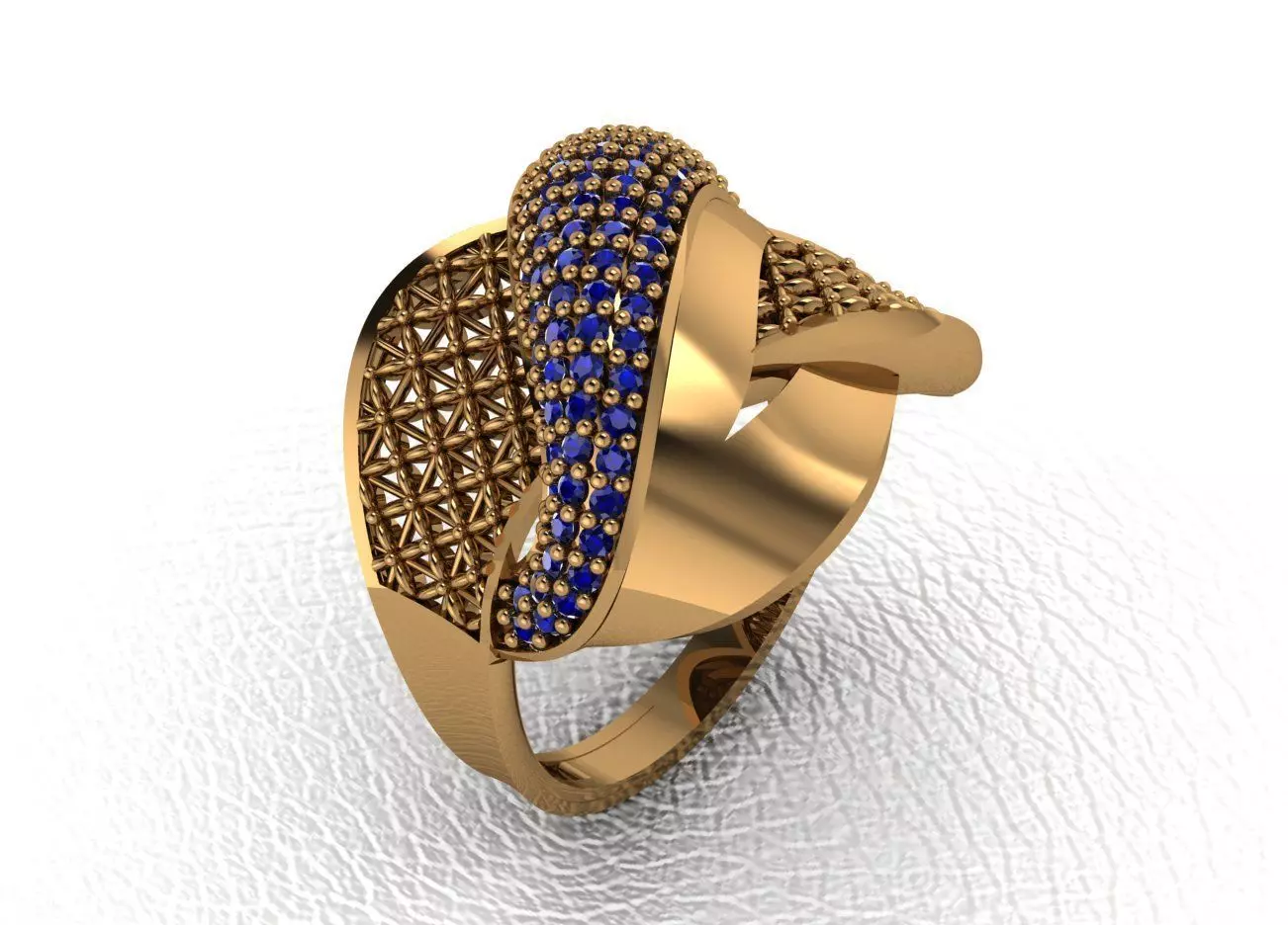 jewelry ring 3D print model_0