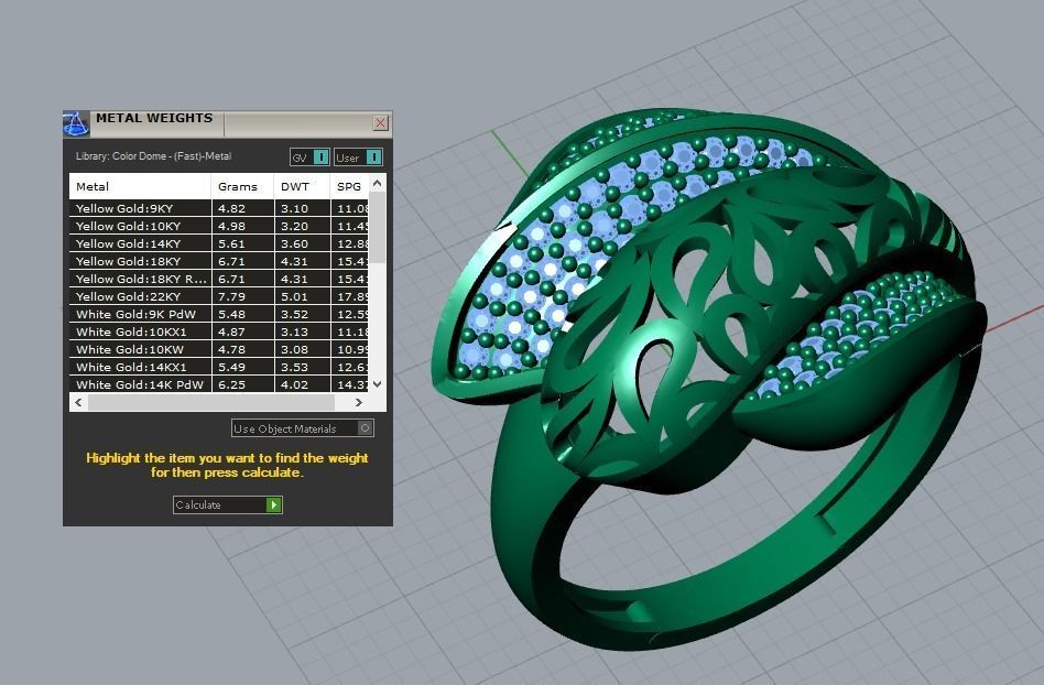 jewelry ring 3D print model_6