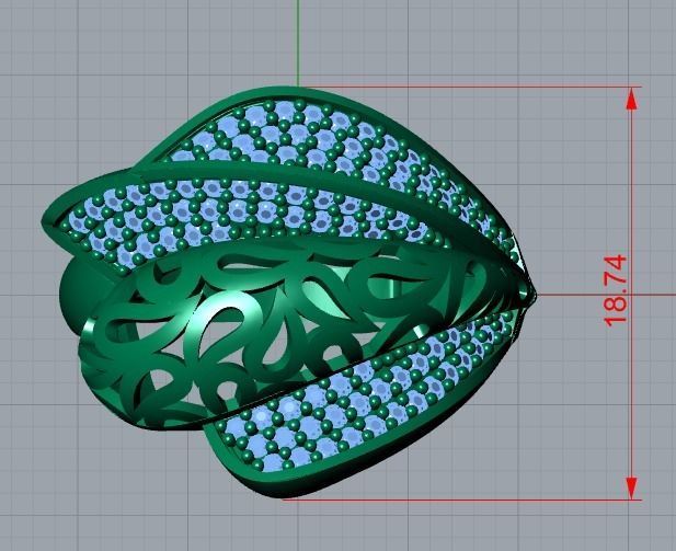 jewelry ring 3D print model_7