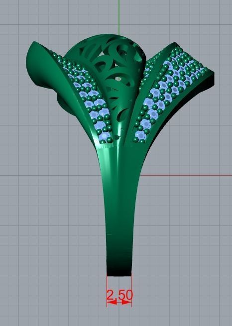 jewelry ring 3D print model_10