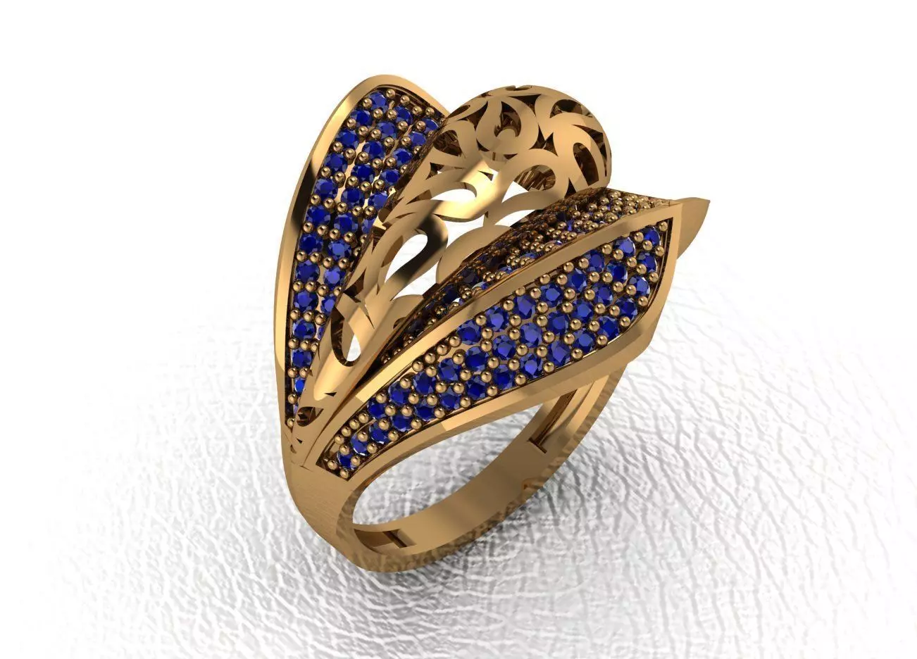 jewelry ring 3D print model_0