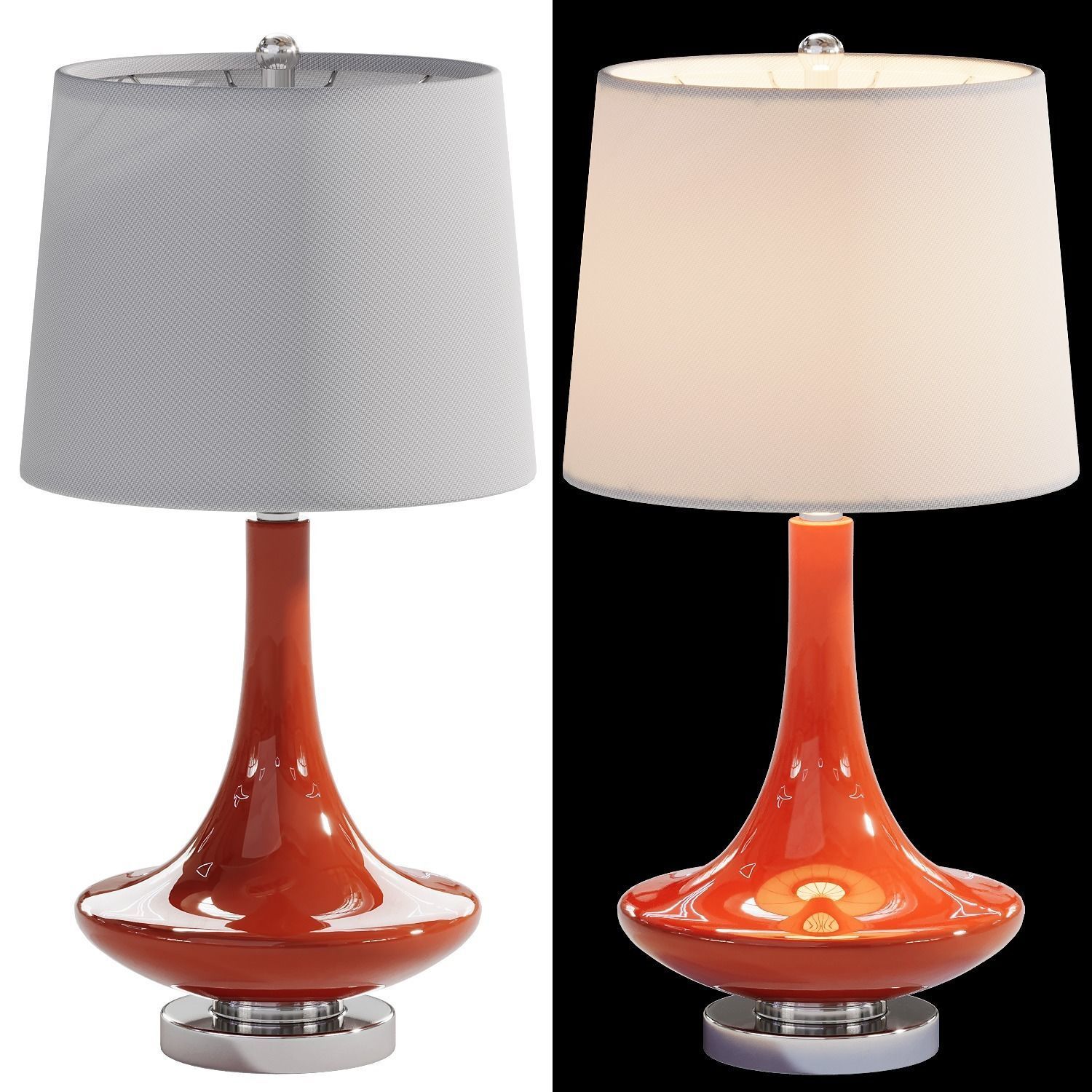 Beresford Table Lamp by Wade Logan 3D model_5