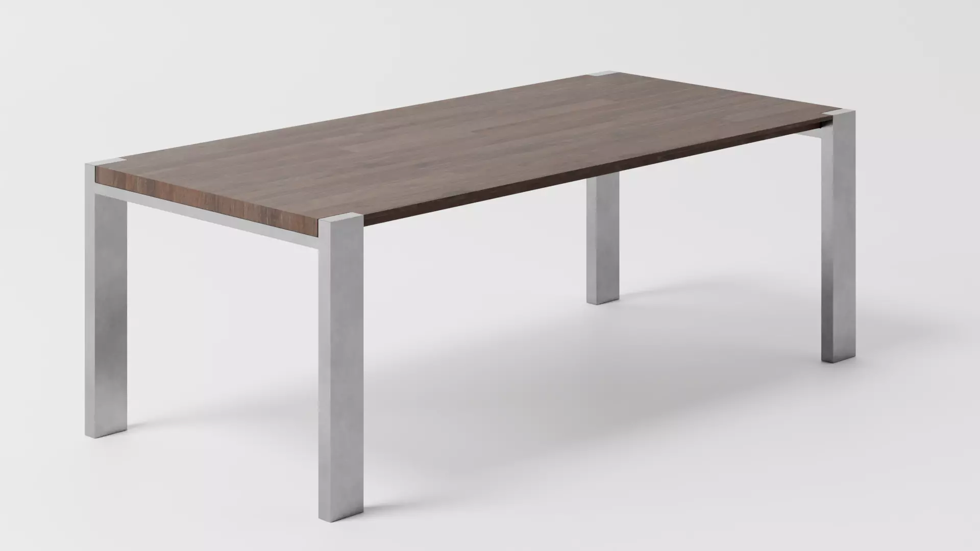 Simple Dining Table Free 3D model